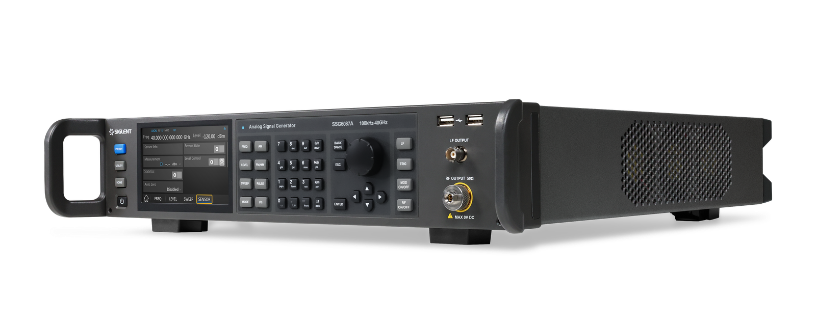 SSG6000A microwave RF generator measurement interface